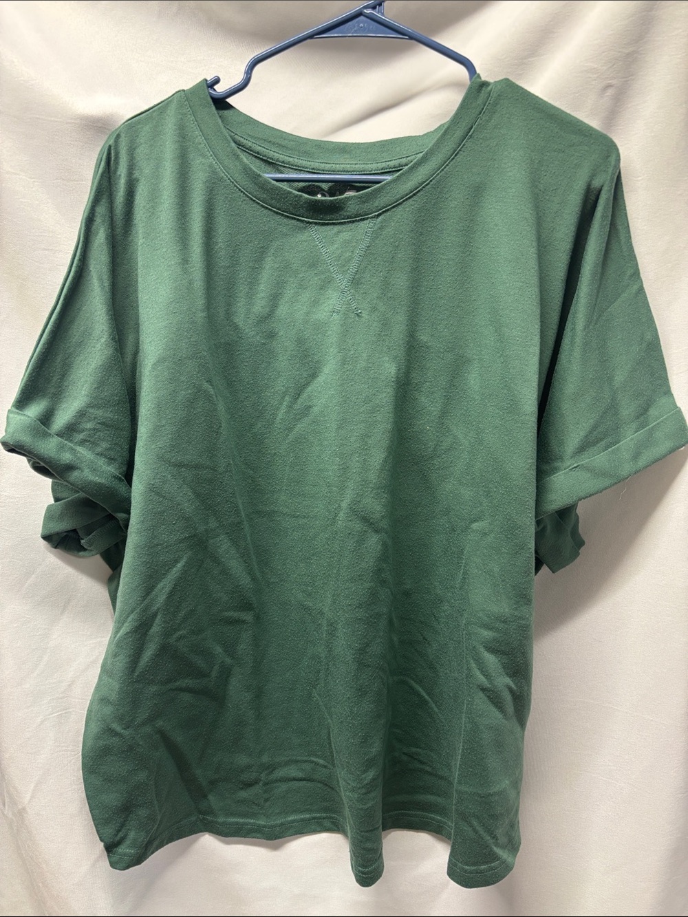 Maurices 24/7 - 5 Pack Casual Crewneck Tops in Green, Forest, Rust & Burgundy - Picture 8 of 8